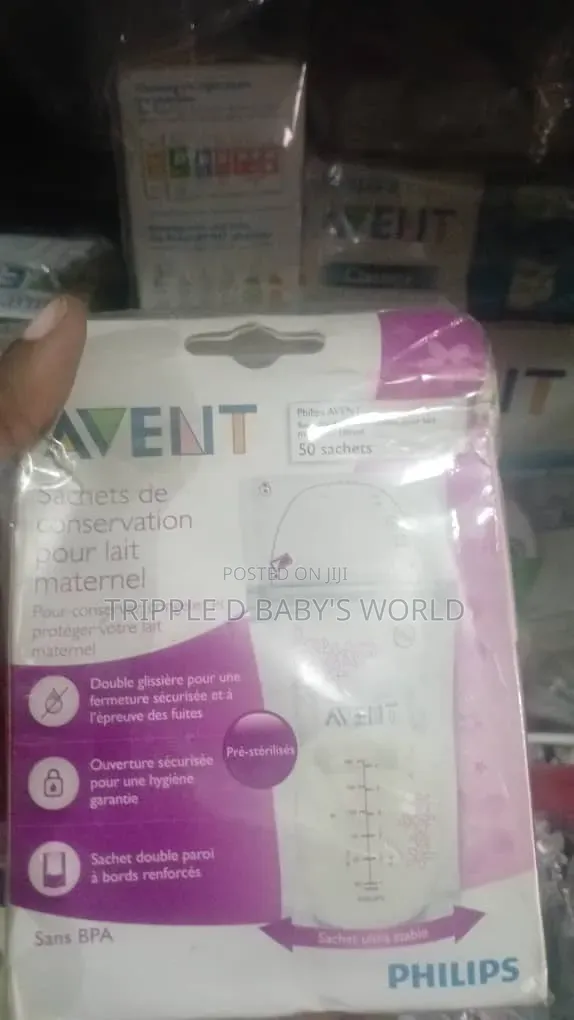 Breast Milk Storage Bags (50 Count) - 1