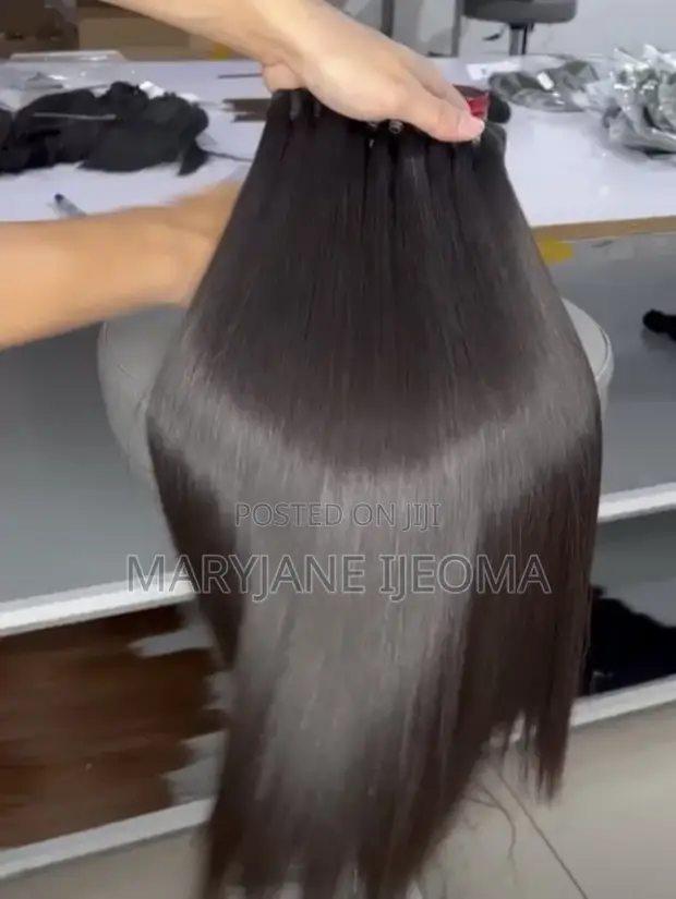 26 Inches Vietnam Bone Straight Wig - Natural Color - 1
