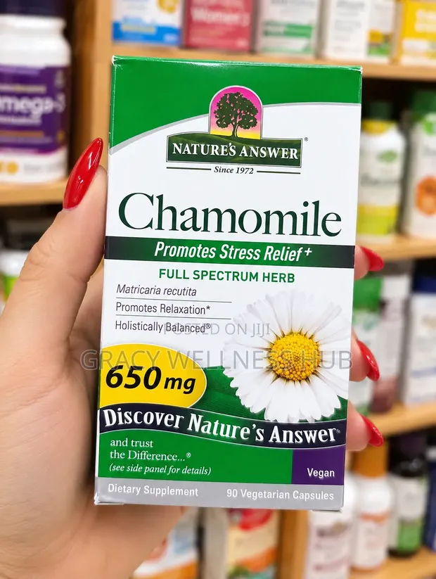 Chamomile 650mg Capsules - 1