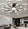 Modern Black Ceiling Chandeliers don Masu Zaman Gine - 1