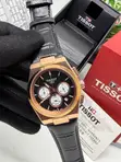 Tissot PRX Chronograph - Silver Dial, Rose Gold Case - 5