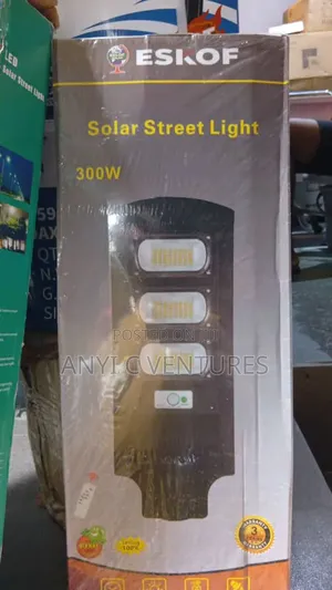 300W LED Solar Street Light with Motion Detector