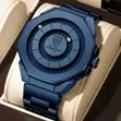 Poedagar Luxury Navy Blue Stainless Steel Wristwatch - 2