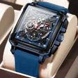 Poedagar Active Chronograph Rubber Watch - Brand New - 1