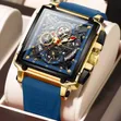 Poedagar Active Chronograph Rubber Watch - Brand New - 5