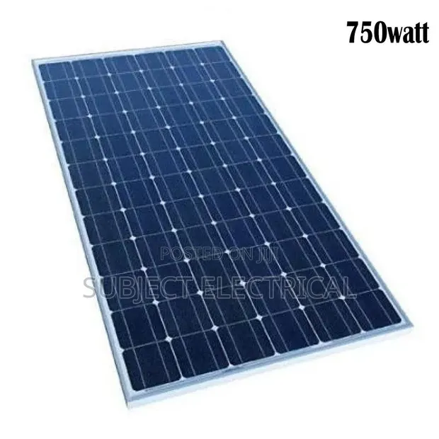 750W Monocrystalline Solar Panel - Brand New - 1