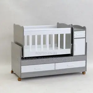 Mothercare 4-in-1 Baby Crib Mai Sauyawa & Wurin Ajiya