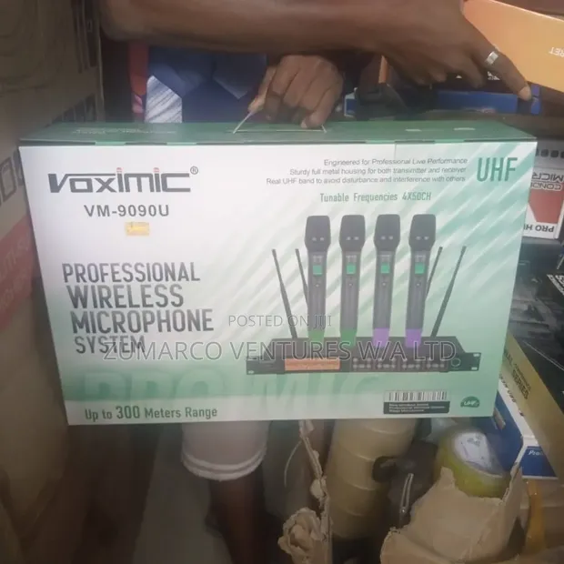 Voximic Professional Wireless Microphone - 1
