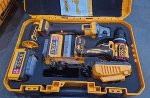 Ingco 2-in-1 Baturi Grinder da Cutter (Brushless)