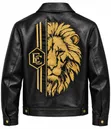 Empire Code Premium Leather Jacket - Black - 4