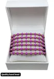 Gold-Bead Stack Bracelets - Set of 6 - 2