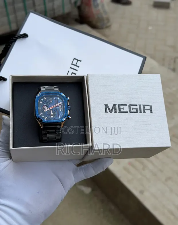 Magir Luxury Active Chronograph Chain Watch - 1