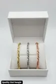 3-in-1 Twisted Bangle Set - 1