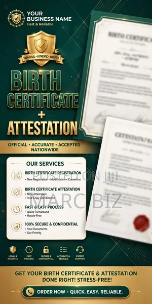 Birth Certificate & Legal Document Attestation