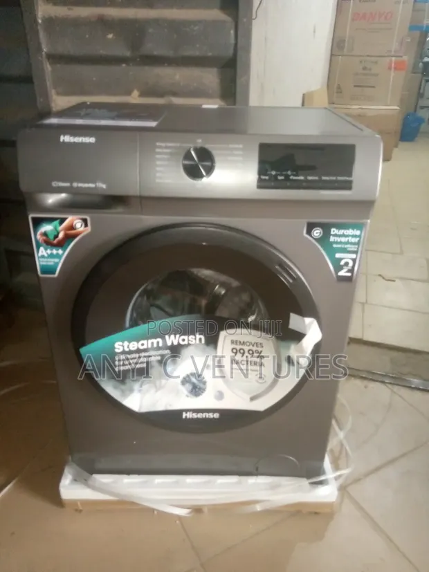 Hisense 8kg Inverter Front Loader Washing Machine - 1