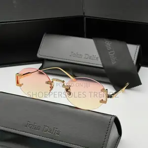 Unisex John Dalia Oval Sunglasses - Multi-Colour