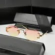 Unisex John Dalia Oval Sunglasses - Multi-Colour - 1