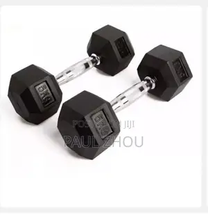 Hexagon 5kg Dumbbell Set (2x5kg, 10kg Total)