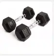 Hexagon 5kg Dumbbell Set (2x5kg, 10kg Total) - 1