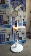 Eagle Prime Rechargeable Solar Fan with Light - 1