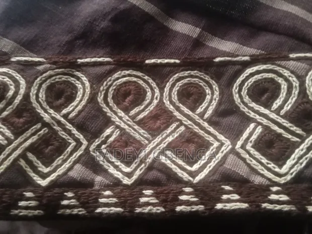 Yoruba Handmade Gobi Cap - Brown - 1