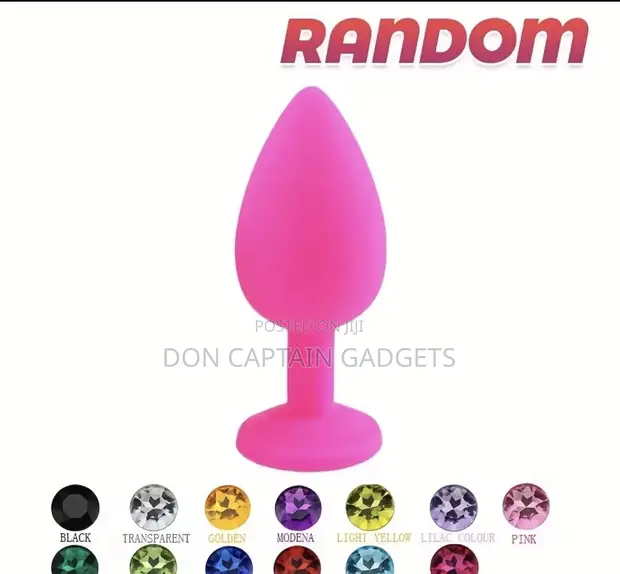 Silicone Round Anal Plug - Unisex - 1