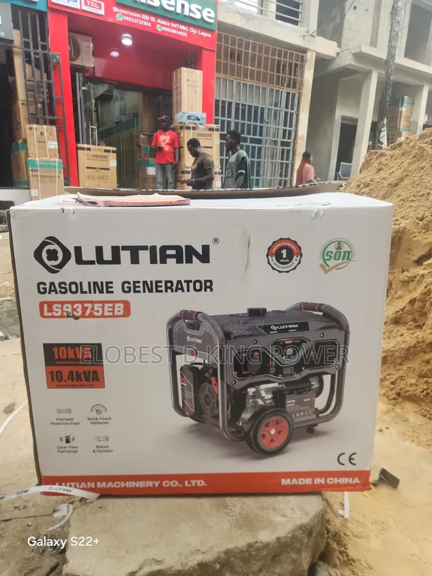 Brand New Lutian 10.5KVA Generator with Pure Copper Coil - 1
