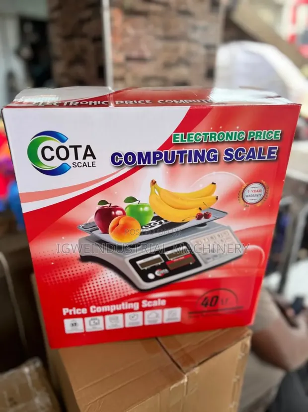 30kg Electronic Scale, Dual Display, Water Resistant - 1