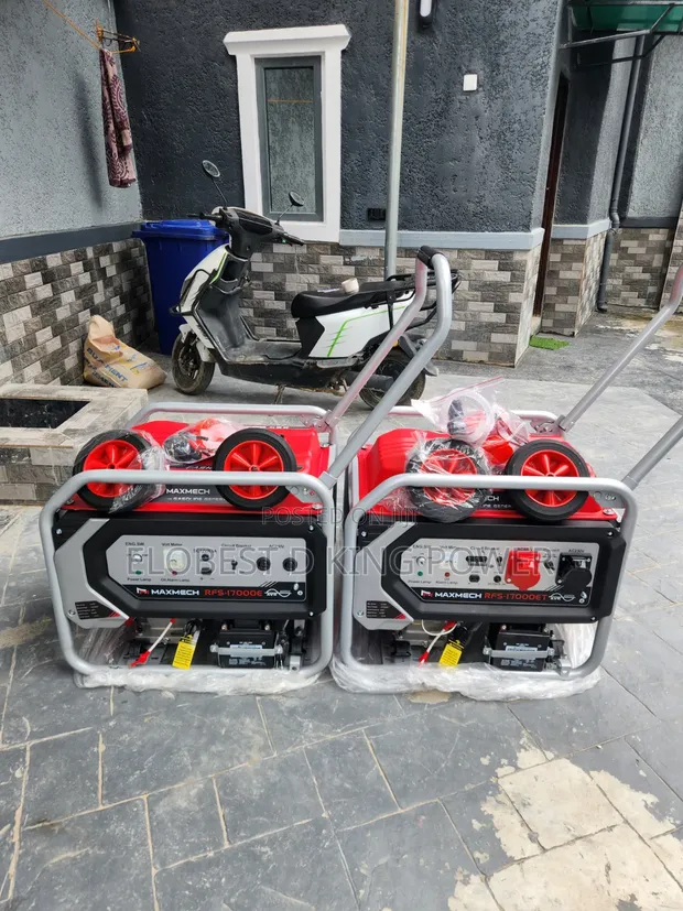 Maxmech 15KVA Generator - 100% Copper Coil, Key Start - 1
