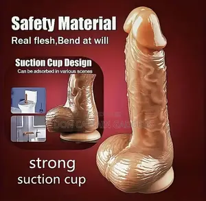 Realistic Penis Suction Cup Dildo for G-Spot Stimulation