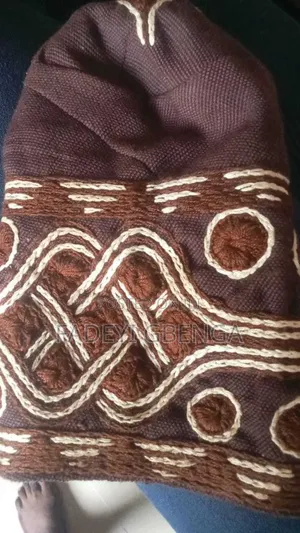 Yoruba Handmade Gobi Cap & Abeti Aja Outfit