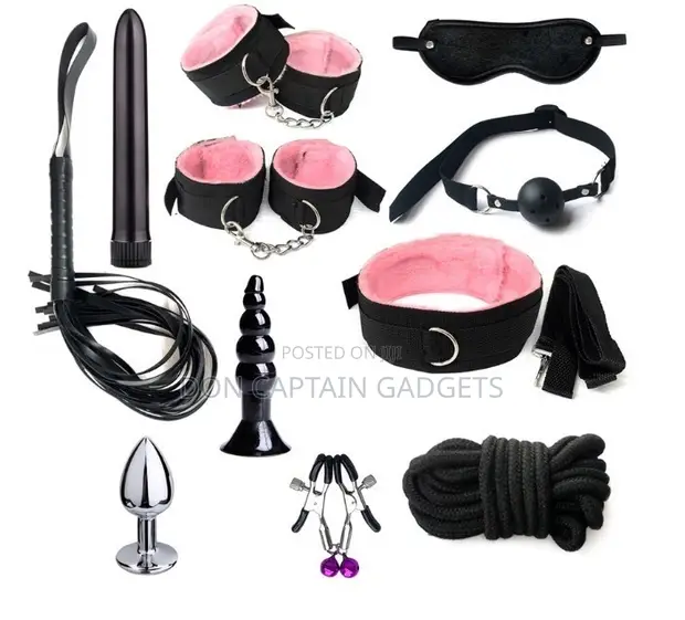 12pcs Sexy Lingerie & Adult Toy Set - 1