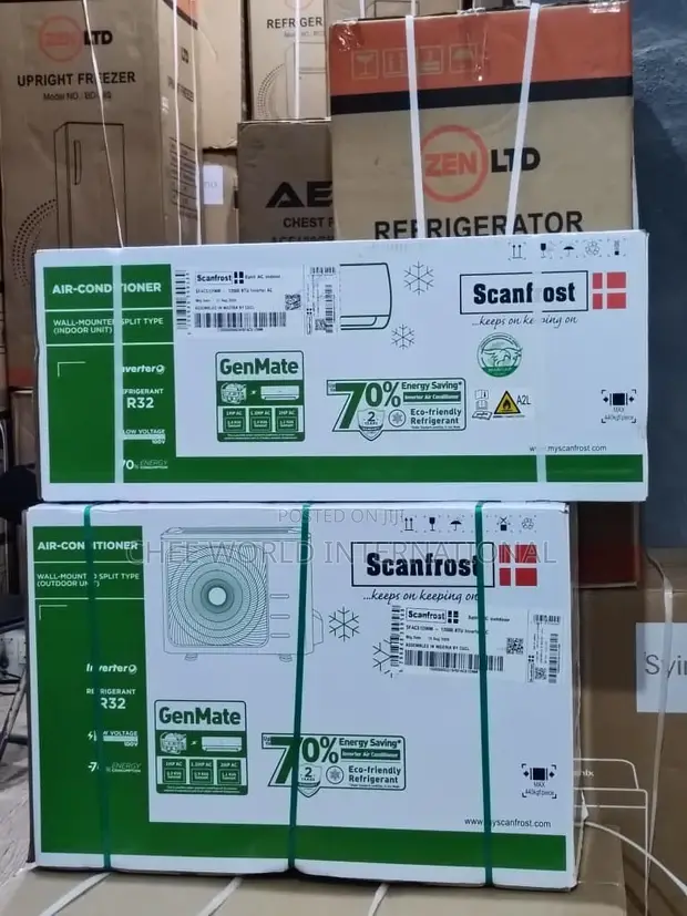 Original Scanfrost 1.5HP Inverter Split AC - Energy Saving - 1