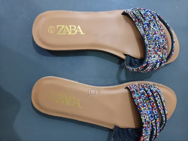 Fendi Brown Leather Slippers - Size 40 - 1