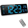 Big Screen LED Digital Clock with Remote Control - 2