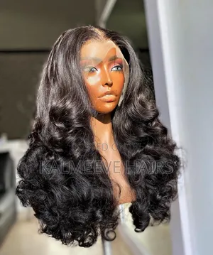 Human Hair Frontal Wig - Raw Donor