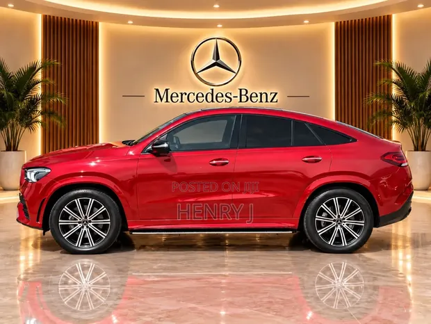 New Mercedes-Benz GLE-Class 2024 Red - 1