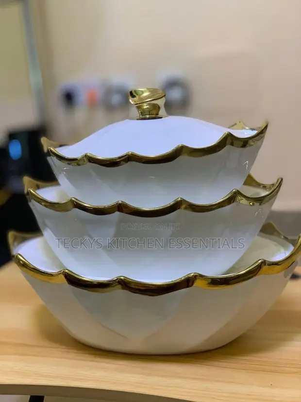 3-Piece Casserole Serving Dish Set - 1