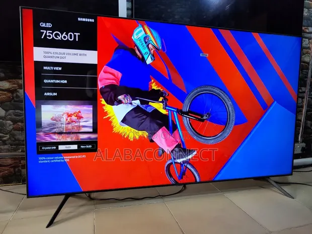 75" Samsung QLED Q60T 4K UHD HDR Smart TV - 1