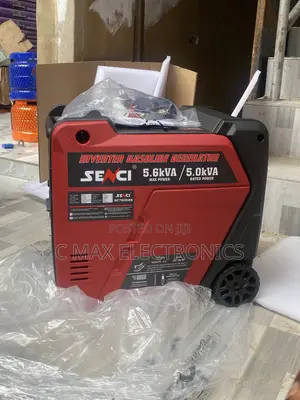 Senci 5.6KVA Soundproof Inverter Generator - Brand New