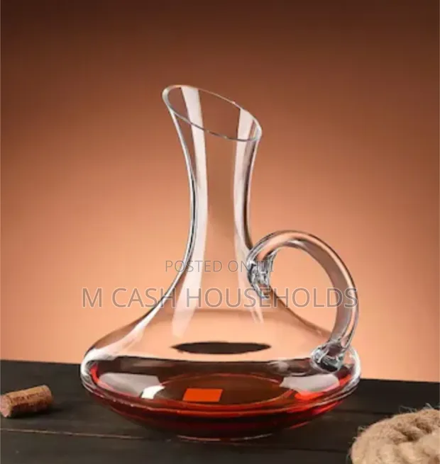 Glass Wine Decanter - 1.5L - 1