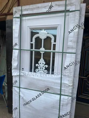 French Glass Kitchen Door - Aluminum Frame