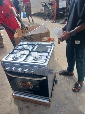 Nexus 60x60 Gas Cooker 3+1 da Hot Plate & Oven