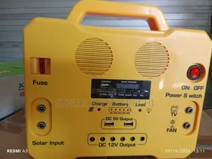 Portable Solar Power Kit with 30W Panel