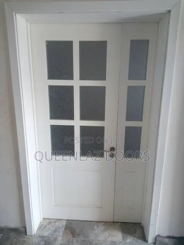 Kofa Mai Kofofi 4ft na Katako (French Door) - 1