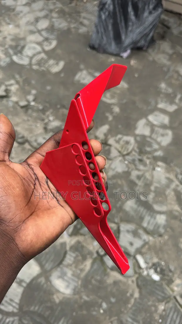 Heavy-Duty Red Lockout Hasp - Multiple Padlock Capacity - 1