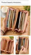 Forever Love Black Double Zip Wallet - 2