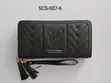 Forever Love Black Double Zip Wallet - 3