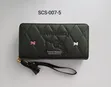 Forever Love Black Double Zip Wallet - 5