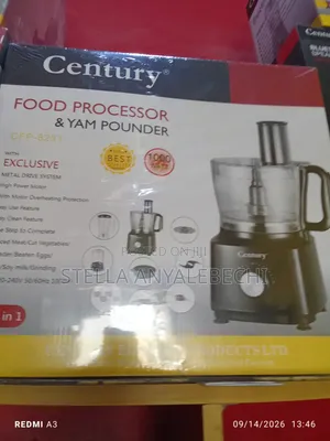 Century Food Processor 1000W with Pure Copper Motor